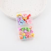 Women's Simple Style Classic Style Color Block Cloth Ring Appliques Hair Band Hair Tie Rubber Band main image 7
