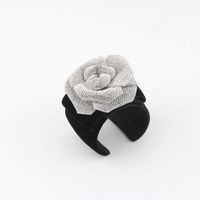 Style Simple Style Classique Rose Coton Strass Flanelle Femmes Bracelet sku image 4
