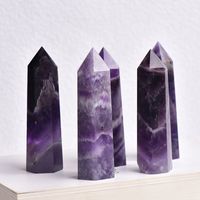 Vintage Style Geometric Amethyst Ornaments Artificial Decorations main image 5