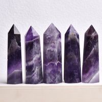 Vintage Style Geometric Amethyst Ornaments Artificial Decorations main image 1