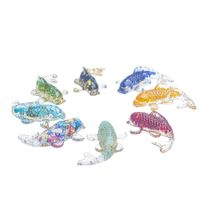 Simple Style Fish Gem Crystal Glue Ornaments Artificial Decorations main image 1
