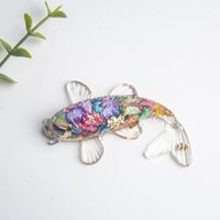 Simple Style Fish Gem Crystal Glue Ornaments Artificial Decorations sku image 11