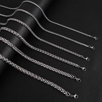 Simple Style Cool Style Geometric 304 Stainless Steel Plating Unisex Necklace main image 3