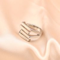 Copper Modern Style Classic Style Geometric Solid Color Rings sku image 6