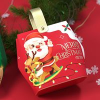 Christmas Christmas Santa Claus Paper Festival Gift Wrapping Supplies 1 Piece sku image 2