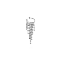 1 Pièce Élégant Style Simple Noeud D'Arc Gland Placage Le Cuivre Clips D'oreille sku image 11