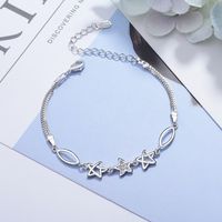 Großhandel Einfacher Stil Klassischer Stil Stern Kupfer Inlay Zirkon Armbänder main image 3