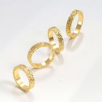 Sterling Silver White Gold Plated Gold Plated Romantic Modern Style Classic Style Plating Solid Color Rings main image 8