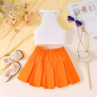 Preppy Style Sports Letter Polyester Girls Clothing Sets main image 2