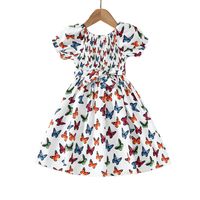 Princess Butterfly Polyester Girls Dresses main image 5