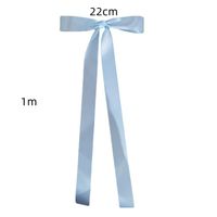 Women's Elegant Sweet Bow Knot Satin Hair Clip main image 2