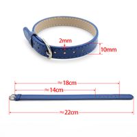 1 Piece Pu Leather Solid Color Jewelry Buckle main image 2