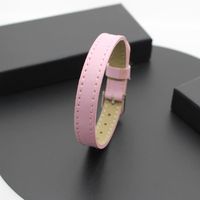 1 Piece Pu Leather Solid Color Jewelry Buckle sku image 1