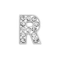 1 Piece Alloy Rhinestones Letter Beads sku image 17