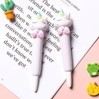 Cute Cartoon Decompression Pen Gel Pen Student Studying Stationery Pinch Lewang Red Decompression Pen Children Gift Wholesale sku image 22