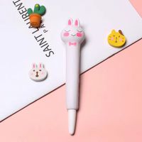 Cute Cartoon Decompression Pen Gel Pen Student Studying Stationery Pinch Lewang Red Decompression Pen Children Gift Wholesale sku image 21