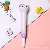 Cute Cartoon Decompression Pen Gel Pen Student Studying Stationery Pinch Lewang Red Decompression Pen Children Gift Wholesale sku image 28