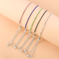 Style Classique Commuer Géométrique Gland Alliage Incruster Strass Femmes Bracelets main image 3