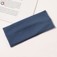 Einfacher Stil Streifen Einfarbig Tuch Haarband 1 Stück sku image 11