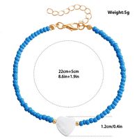 Sweet Commute Round Gold Plated Artificial Pearl Copper Chain Wholesale Anklet main image 6
