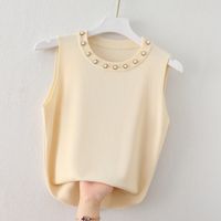 Women's Vest Tank Tops Casual Solid Color main image 5