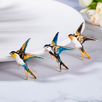 Simple Style Classic Style Bird Alloy Plating Women's Brooches main image 3