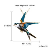 Simple Style Classic Style Bird Alloy Plating Women's Brooches sku image 2