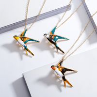 Simple Style Classic Style Bird Alloy Plating Women's Brooches main image 2