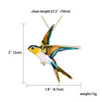 Simple Style Classic Style Bird Alloy Plating Women's Brooches sku image 1