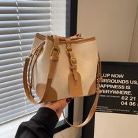 Women's Streetwear Solid Color Pu Leather Shopping Bags main image 4
