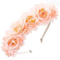 Women's Elegant Vacation Classic Style Flower Alloy Cloth Hair Band sku image 4