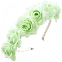 Women's Elegant Vacation Classic Style Flower Alloy Cloth Hair Band sku image 2