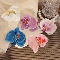 Women's IG Style Sweet Flower Alloy Cloth Hair Clip main image 5