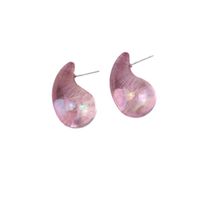1 Pair IG Style Simple Style Water Droplets Spray Paint Arylic Ear Studs main image 5