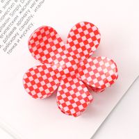 Women's Simple Style Classic Style Flower Arylic Handmade Hair Claws sku image 3