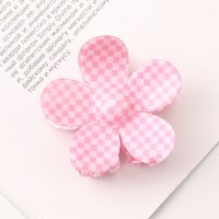 Women's Simple Style Classic Style Flower Arylic Handmade Hair Claws sku image 2
