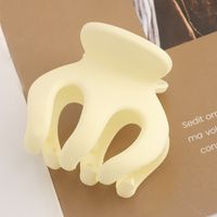 Women's Simple Style Classic Style Solid Color Plastic Resin Handmade Hair Claws sku image 7