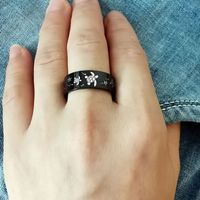 Simple Style Star 304 Stainless Steel Women's Rings main image 1