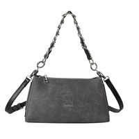 Femmes Style Classique Vêtement De Rue Couleur Unie Faux Cuir Sac De Courses sku image 1