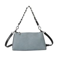Women's Classic Style Streetwear Solid Color Pu Leather Shopping Bags sku image 3