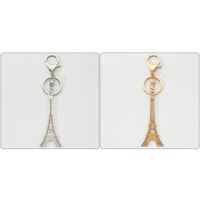 Modern Style Classic Style Commute Eiffel Tower Alloy Plating Bag Pendant Keychain main image 4