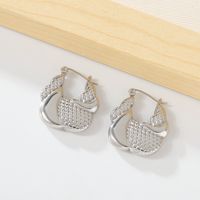 1 Pair Simple Style Classic Style Bag Plating 304 Stainless Steel 18K Gold Plated Earrings main image 3