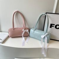 Women's Vintage Style Classic Style Solid Color Pu Leather Shopping Bags main image 1