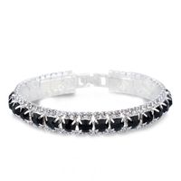 Simple Style Shiny Round Rhinestone Inlay Rhinestones Women's Bracelets sku image 9