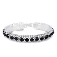 Style Simple Brillant Rond Strass Incruster Strass Femmes Bracelets main image 1