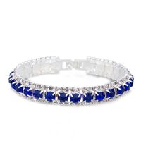 Style Simple Brillant Rond Strass Incruster Strass Femmes Bracelets main image 3