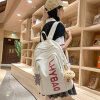 One Size Waterproof 22 Inches Letter Holiday Daily Women's Backpack main image 3