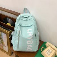 One Size Waterproof 22 Inches Letter Holiday Daily Women's Backpack sku image 5