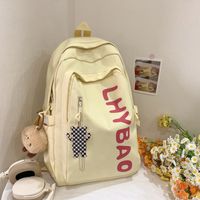 One Size Waterproof 22 Inches Letter Holiday Daily Women's Backpack sku image 9