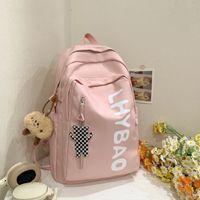 One Size Waterproof 22 Inches Letter Holiday Daily Women's Backpack sku image 8